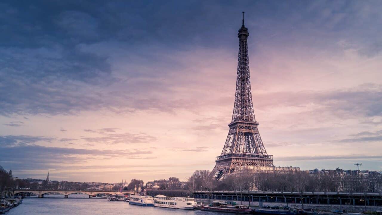 Eiffel Tower from a distance