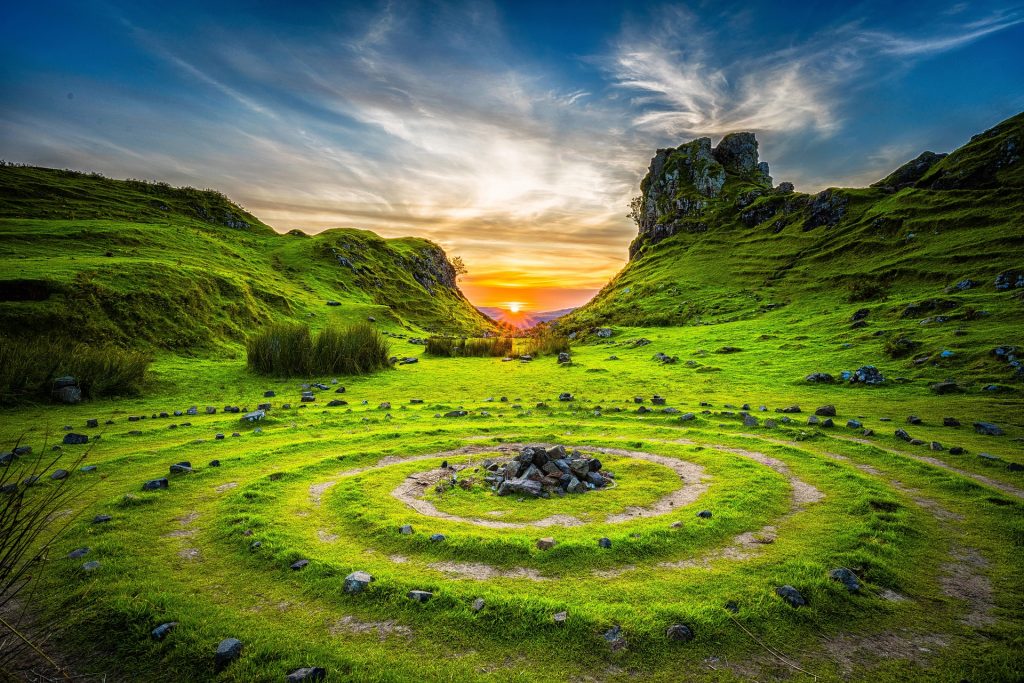 The Fairy Glen, Isle of Skye, Scotland