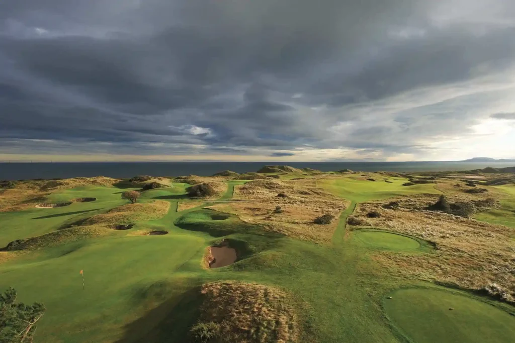 Panorama from 3rd tee The European Club copy scaled 1