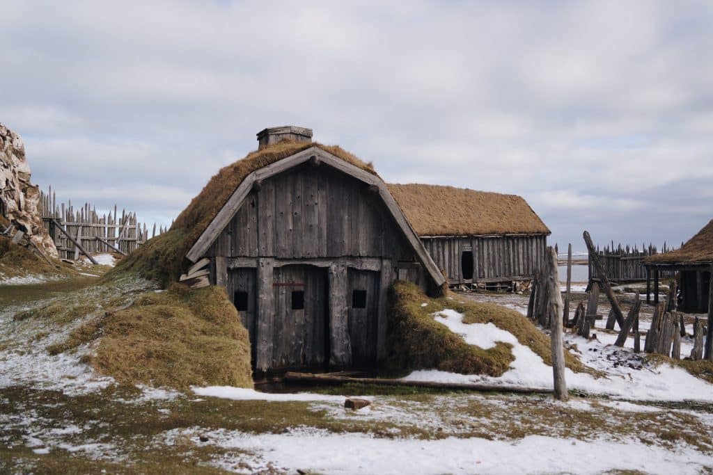 Viking heritage site in Iceland