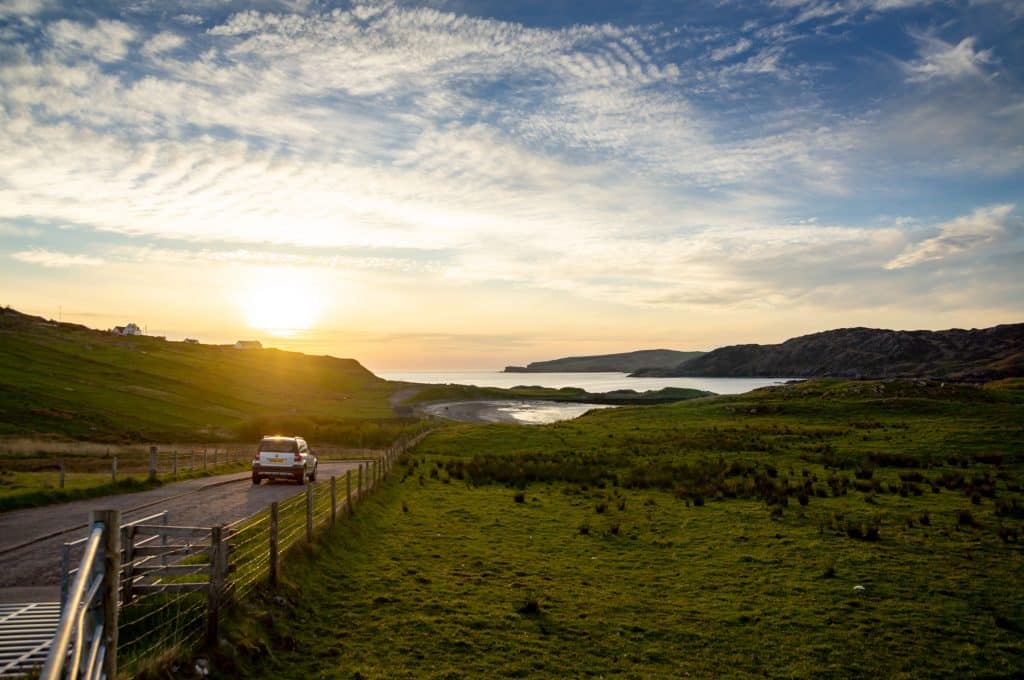 scotland self drive car