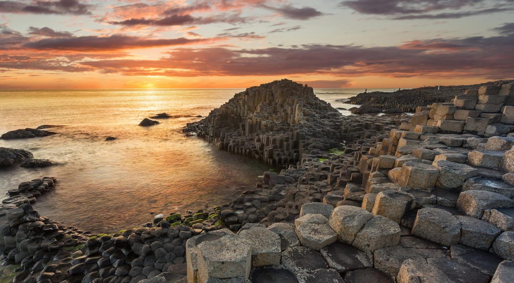 Giant's Causeway Sunset