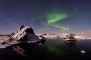 Aurora Borealis (Northern Lights) in Iceland