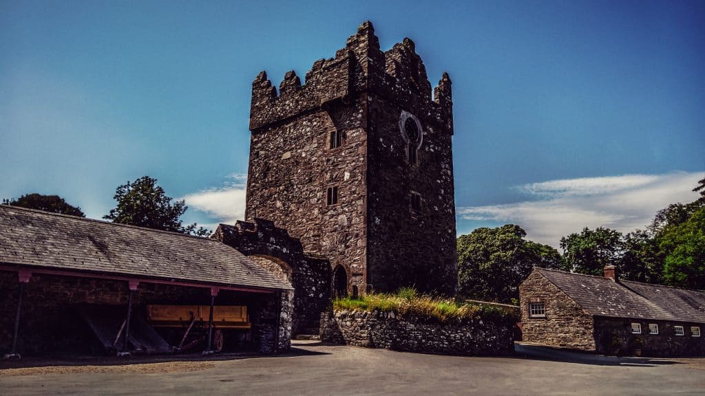 Castle Ward Barnyard A.K.A. Winterfell in Game of Thrones, Castle Ward, County Down, Northern Ireland