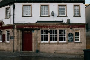 Funny Quote outside a Pub in Inverness, Scotland, United Kingdom