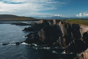 Sunset at Kerry Cliffs, County Kerry, Ireland